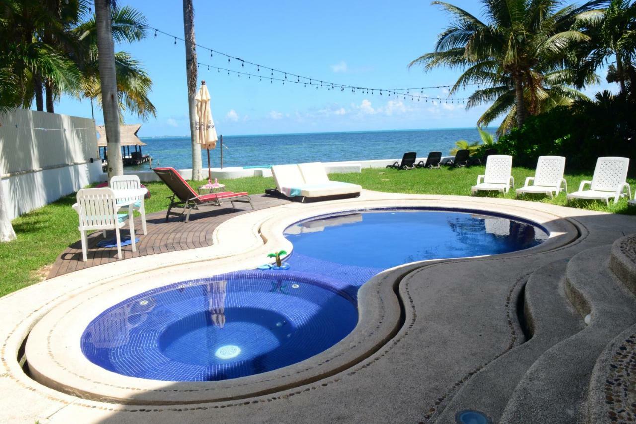 칸쿤 Bella Casa Privada Junto Al Mar Caribe 빌라 외부 사진